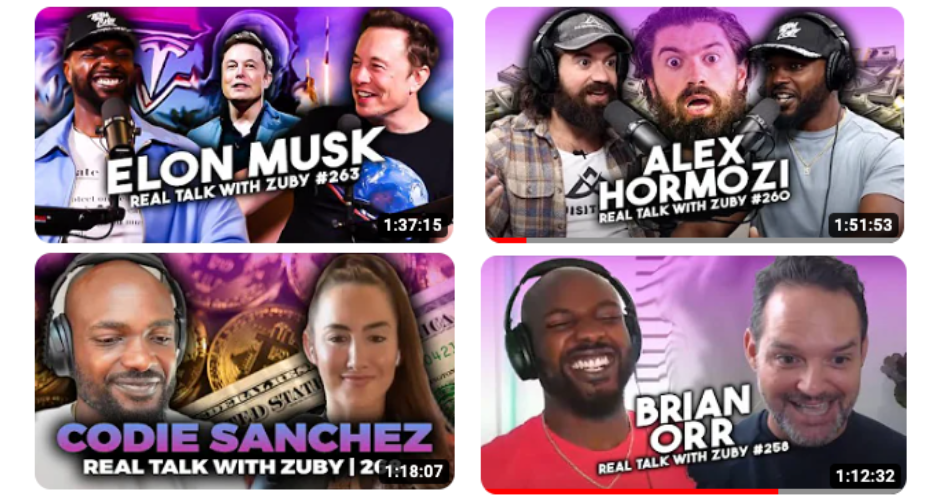 Brian Orr on Real Talk with Zuby